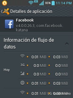Detalles de aplicaciones