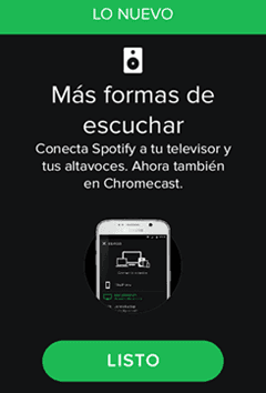 conectar spotify al televisor y altavoces