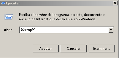 inicio ejecutar ctrl+r