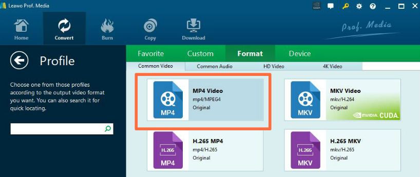 convertir video a formato mp4