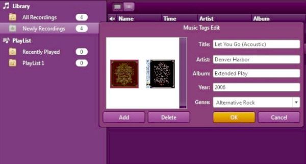 grabar pistas de audio de spotify