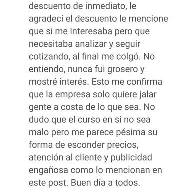 más opiniones