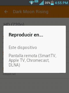 Transmite hacia un smart tv o vía chromecast reproducir pelis de smartphone por dlna